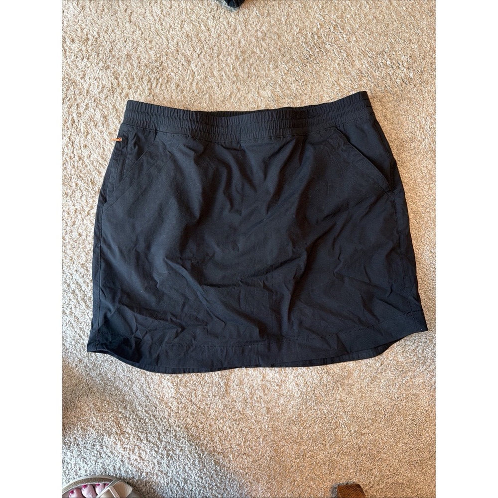 Duluth Trading AKHG Alaskan Hardgear Access Point Pull On Skort  Skirt Black B1